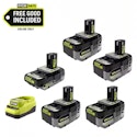 Ryobi ONE+ 18V High Performance Battery Kit w/ 2 Extra Batteries + free shipping