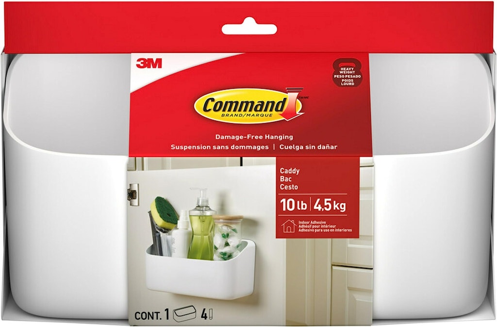 Command 10-lb. Large Organizing Caddy: $6 w/ Sub & Save
