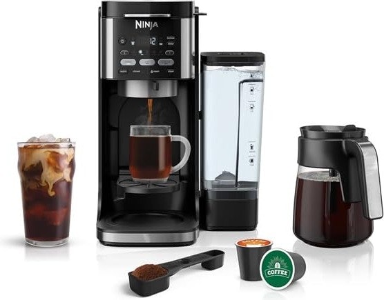 Refurb Ninja DualBrew XL Grounds & Pods Hot & Iced Coffee Maker: $60