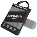 Apexup Microfiber Travel Towel 24" x 12" for $4 + free shipping w/ Prime