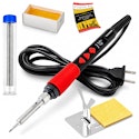60W Digital LED 5-in-1 Soldering Iron Kit + free shipping w/ Prime