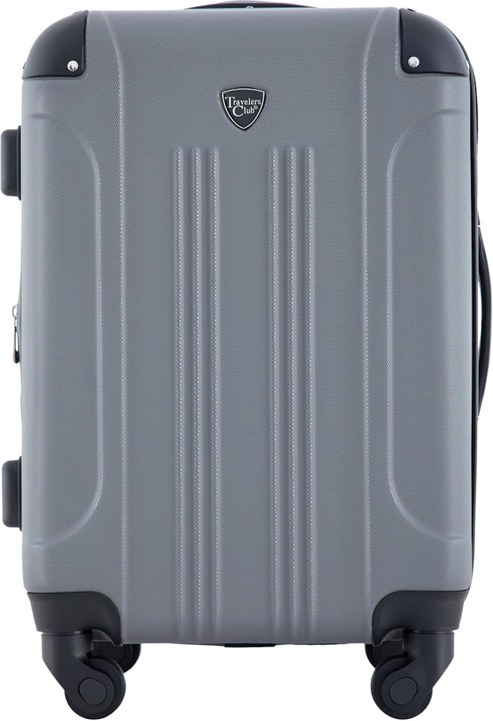 Travelers Club Chicago 22" Hardside Expandable Spinner Luggage: $30