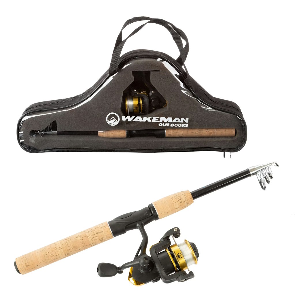 Wakeman Spinning Fishing Rod & Reel Combo: $23