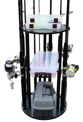 Rush Creek Creations 17-Rod Fishing Rod Holder: $27 Rush Creek Creations 17-Rod Fishing Rod Holder: $27