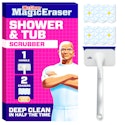 Mr. Clean Magic Eraser Shower & Tub Scrubber Lemon Starter Kit + free shipping w/ Prime