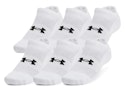 Under Armour Men's Training Cotton No Show Socks 6-Pack + free shipping w/ Prime