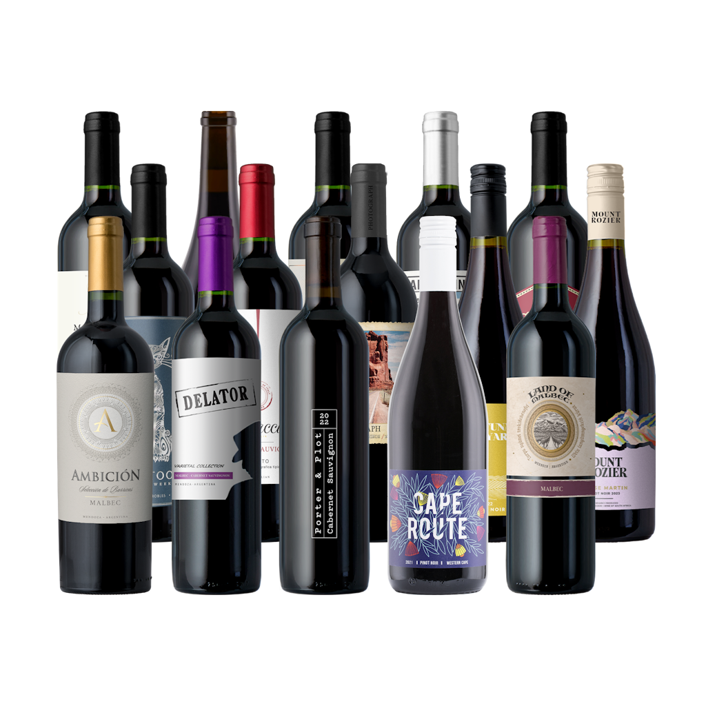 Splash Wines Top Shelf Cabs, Malbecs & Pinots 15-Pack: $99.99