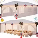 Tooluck 10x10-Foot Outdoor Tent w/ Removable Sidewalls + free shipping