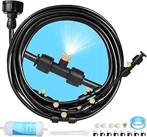 Outside Patio Misting Cooling System : From $9.99 Outside Patio Misting Cooling System : From $9.99