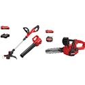 Craftsman V20 Cordless String Trimmer, Leaf Blower & 10" Chainsaw Bundle + free shipping