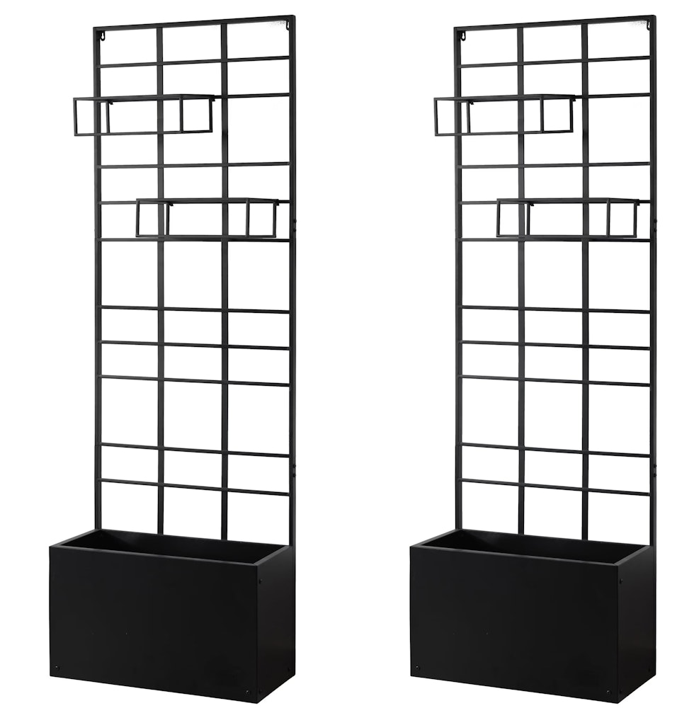 Expert Gardener Metal Raised Bed With Trellis 2-Pack: $68