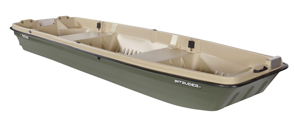 Pelican Boat Intruder 12 12-Foot Jon Fishing Boat: $650