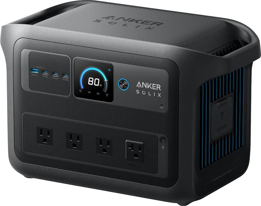 Anker SOLIX C1000X Gen2 2000W Portable Power Station: $480