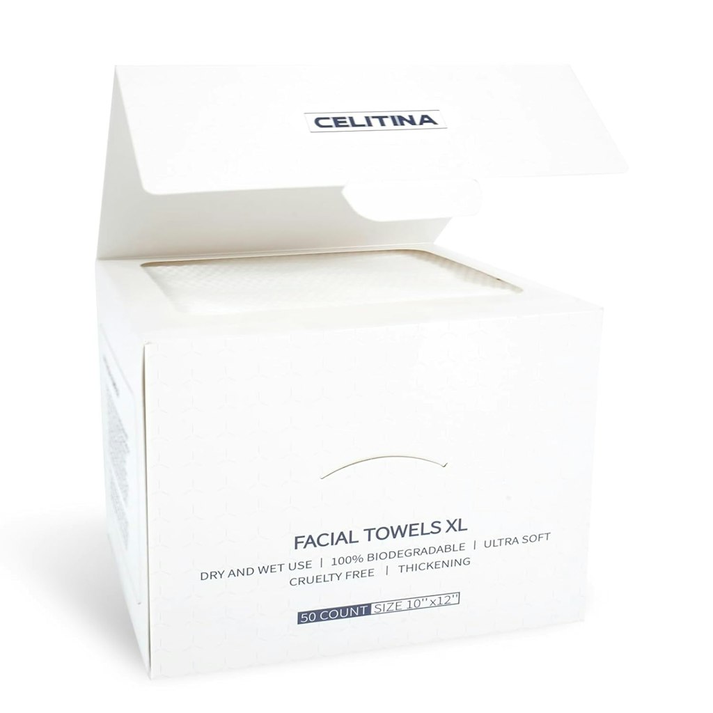 Celitina 50-Count Biobased Face Towel: $6.99