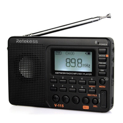Retekess V115 Portable FM/AM SW Radio: $18.39