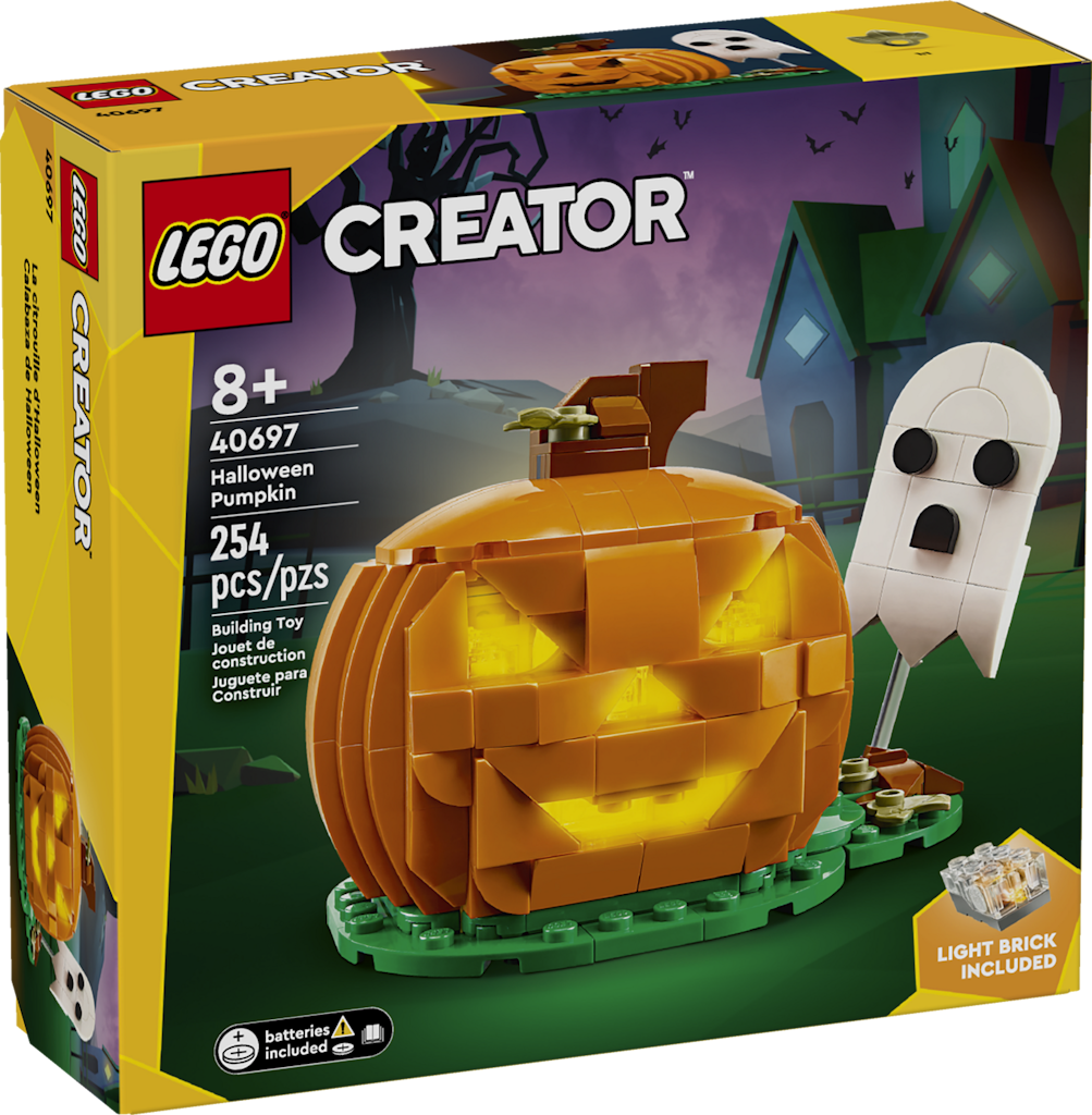 LEGO Creator Halloween Pumpkin: $12