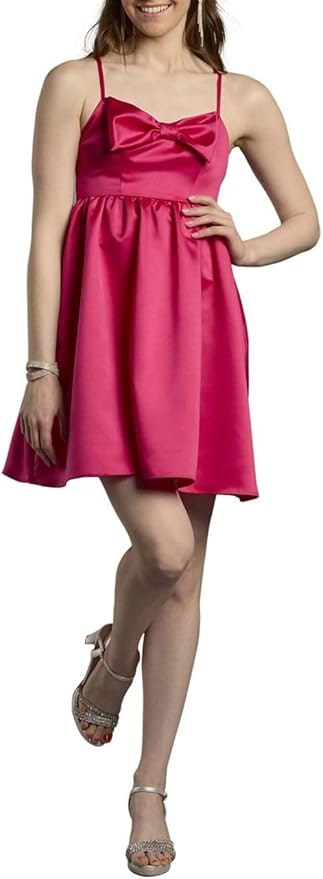 David's Bridal Women's Satin A-Line Mini Dress: $12