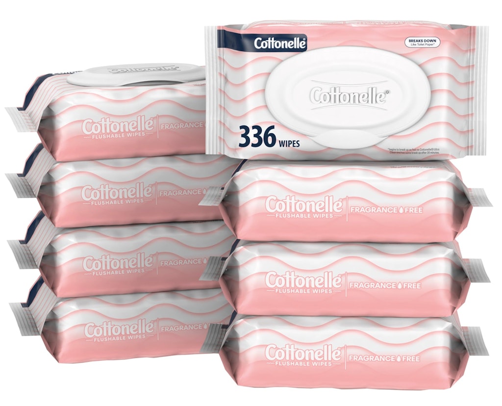 Cottonelle Fragrance-Free Flushable Wet Wipes 336-Count: $6.79 via Sub. & Save Cottonelle Fragrance-Free Flushable Wet Wipes 336-Count: $6.79 via Sub. & Save
