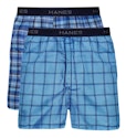 Hanes Men's Moisture-Wicking Boxer 2-Pack + free shipping