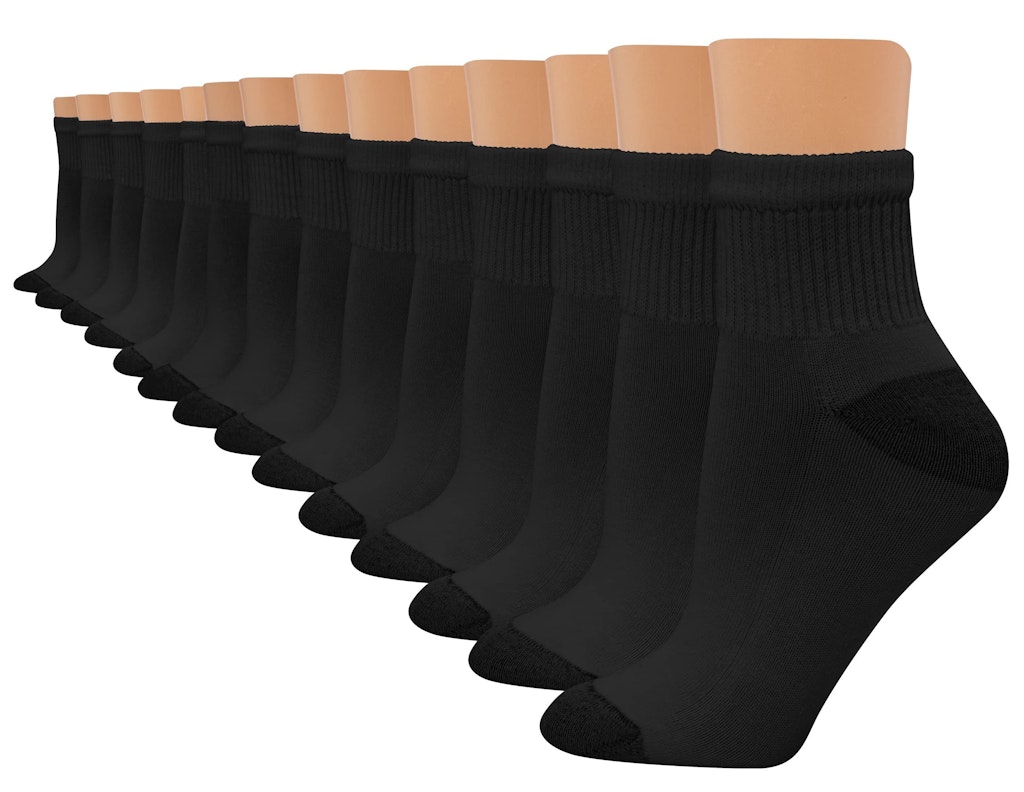 Hanes Women's Ankle Socks 14-Pack: $9.97 Hanes Women's Ankle Socks 14-Pack: $9.97