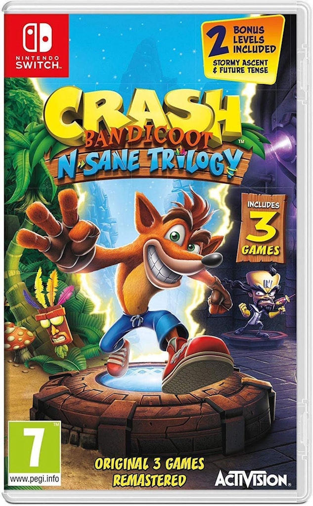 Crash N. Sane Trilogy for Nintendo Switch: $19.93 Crash N. Sane Trilogy for Nintendo Switch: $19.93