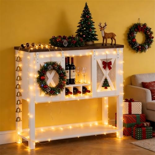 Idealhouse Coffee Bar Cabinet with Sliding Doors: $79.99 Idealhouse Coffee Bar Cabinet with Sliding Doors: $79.99