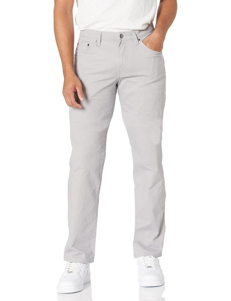 Amazon Essentials Men's 5-Pocket Stretch Twill Pants: from $12