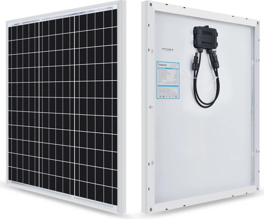Renogy 50W 12V Monocrystalline Solar Panel