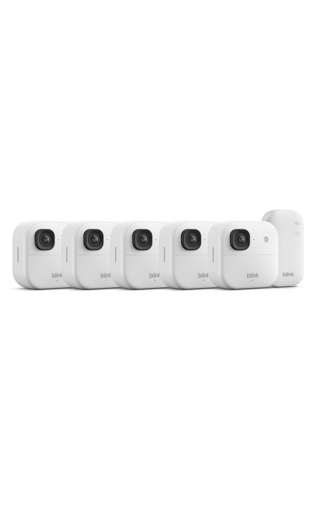 Blink Outdoor 2K+ 5 Camera Security System: $156.99