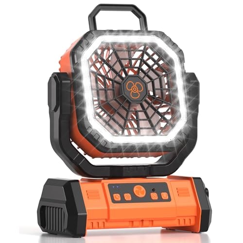 Vicsoon 20000mAh Portable Rechargeable Fan : $24.99