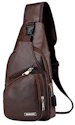 Men's Crossbody Bag for $3 + free shipping w/ $35