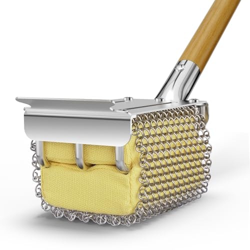 House Again Bristle-Free Grill Brush w/ Scraper: $14.99