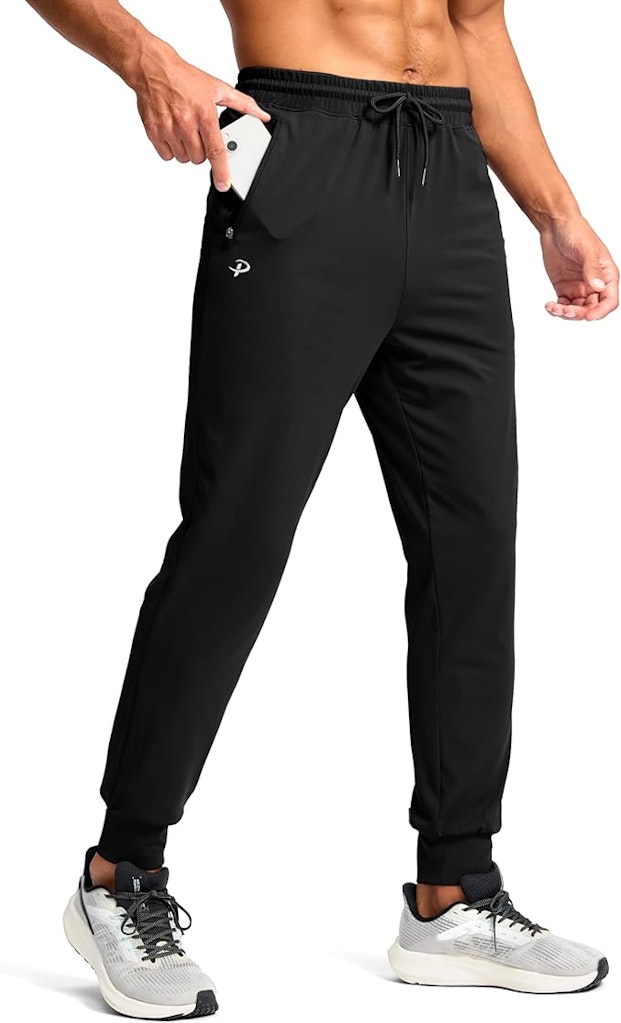 Pudolla Men's Lightweight Joggers: $9.49