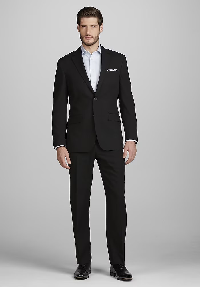 1905 Collection Tailored Fit Solid Suit Separates Jacket: $105
