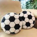 Soccer Ball Plush Pillow 2-Pack + free shipping w/ Prime