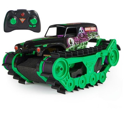 Monster Jam Grave Digger Trax All-Terrain Remote Control Vehicle: $41 Monster Jam Grave Digger Trax All-Terrain Remote Control Vehicle: $41