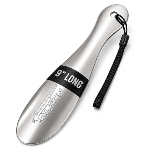 Falkon 9" Stainless Steel Shoe Horn: $4.99