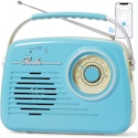 Bingxue Portable AM/FM Bluetooth Radio + free shipping w/ Prime