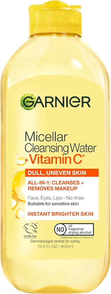 Garnier Micellar Water w/ Vitamin C 13.5-oz. Facial Cleanser & Makeup Remover: $5.55 w/ Sub & Save