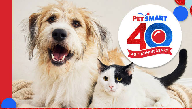 PetSmart 40th Anniversary Deal: 4,000 pts w/ $40+