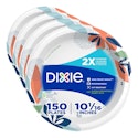 Dixie 10" Paper Plates 150-Count 4-Pack + free shipping w/ Prime