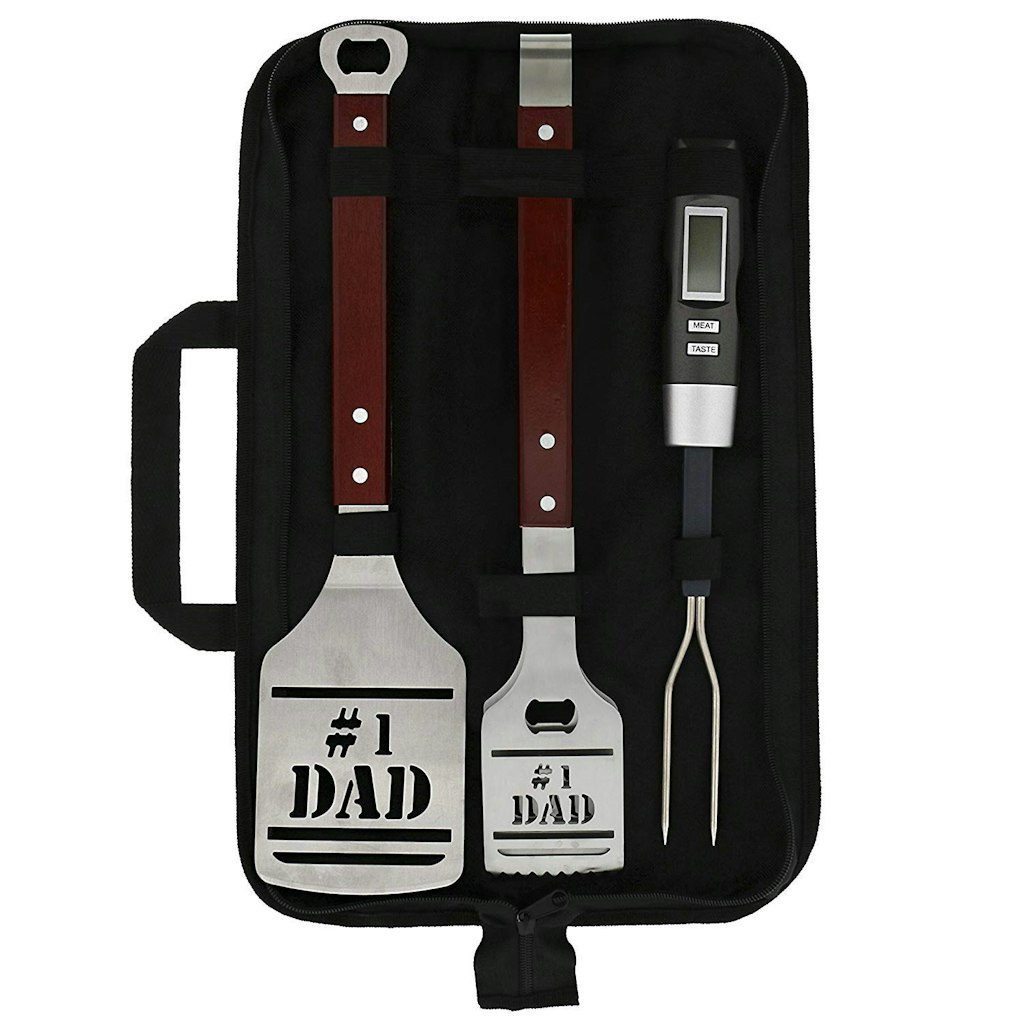 Panoware 4-Piece BBQ Grill Tools Set: $15
