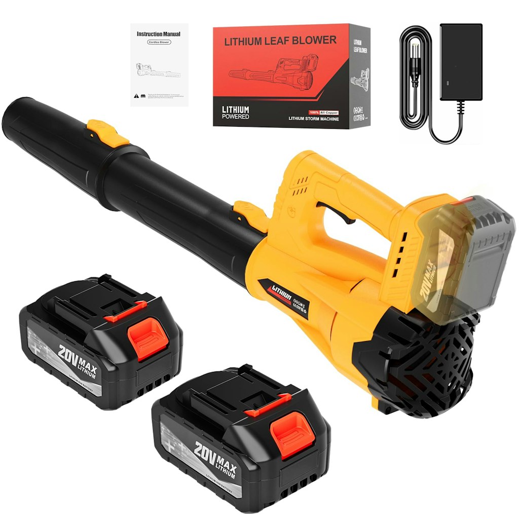 WEMARS 21V Cordless Leaf Blower: $25