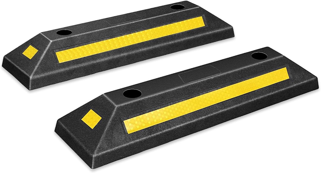 DNA Motoring 21" Parking Stopper 2-Pack: $21