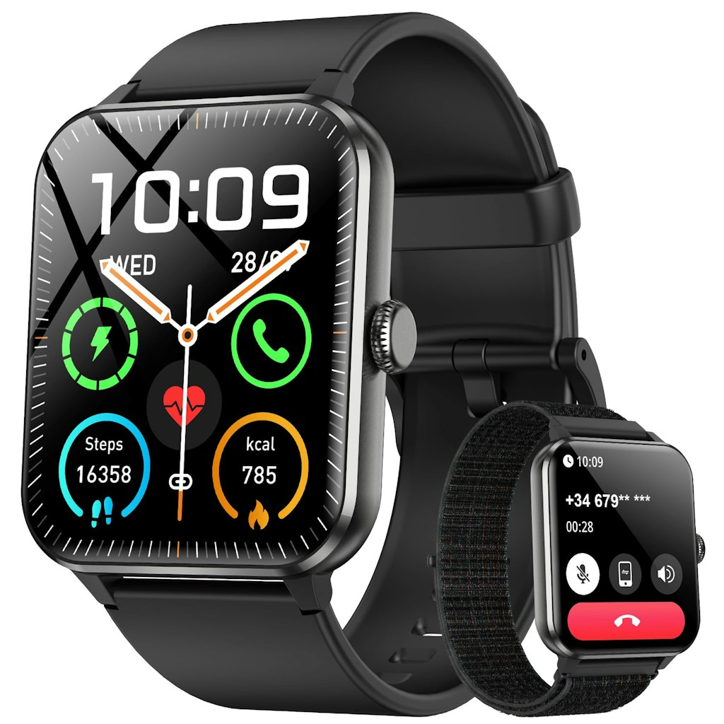 Blackview 2026 Fitness Smart Watch w/ 2 Straps: $19