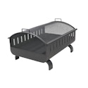 Style Selections 30" Steel Rectangle Wood-Burning Fire Pit for $125 + free shipping