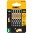 DeWalt FlexTorq Torx Impact Driver Bit 5-Pack for $3 + free shipping