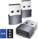 Syntech USB C Female to USB Male Adapter 3-Pack for $6 + free shipping w/ Prime