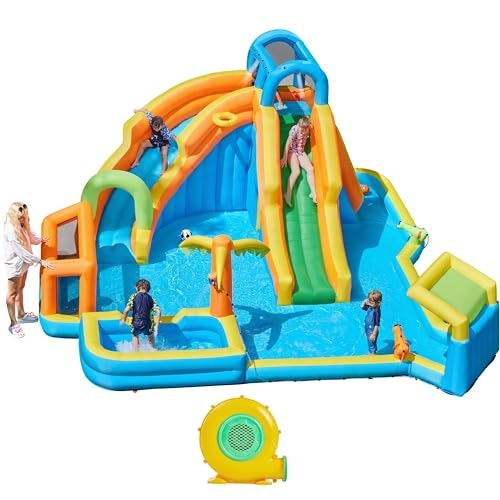 Yaheetech Inflatable Water Slide with Blower: $419.99