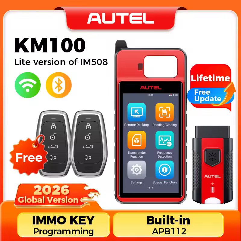 Autel KM100 Universal Smart Fob & Key Programmer